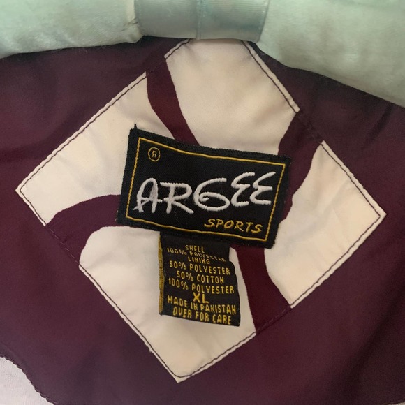 Argee purple giraffe print jacket XL - Picture 4 of 4